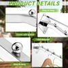 Vesici 5 Pcs 18 Inch 7 Ball Waterfall Hook for