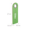 Relaxdays Set of 10 Toilet Sign for Hanging, Double-Sided, Bathroom