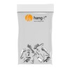 10 Small Picture Hooks for Gallery/Picture Rails Pack of Rail