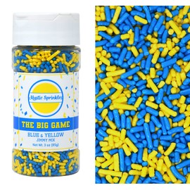 Mystic Sprinkles The Big Game Jimmy Mix 3oz Bottle (Blue & Yellow)