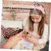 Outanaya Nail Art Stamping Plate Storage Bag Multifunctional Pouch for