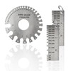 3 Pcs FUNCYboo Metal Sheet Thickness Gauge & Wire Gauge