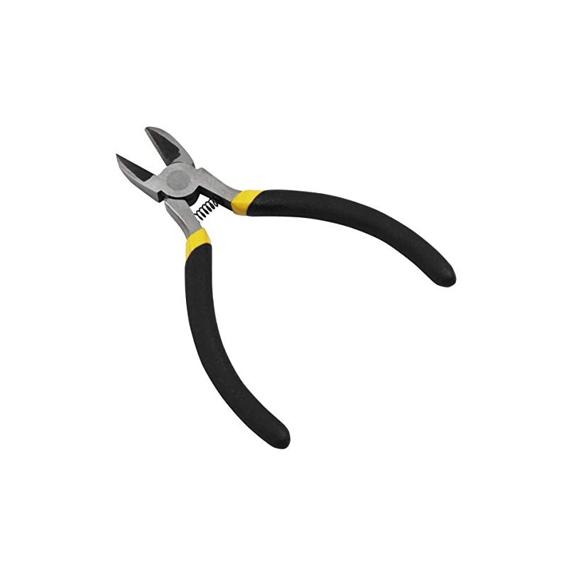 MC POWER - Mini-Seitenschneider | Top-Grip | 125 mm, federöffnend,