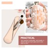 Baluue 3sets Makeup Brush Organizer Travel-Ready Case for Brushes Beauty