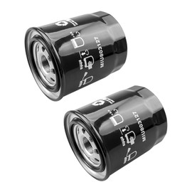 MIU803127 Fuel Filter Fit for John Deere Mower 1570 1575 1580 1585 1600 Turbo Series III 2032R 3032E 3033R 3035D 2038R 3038E 3039R 3043D 4044M 3046R 4044M 4044R 4052M 4052R 4066M 4066R, 2PCS