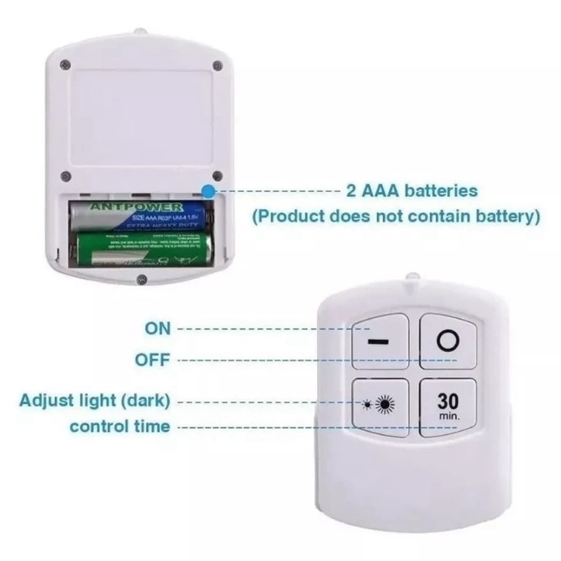 Garosa COB Smart Wireless Remote Control Night Light Decorative Mini