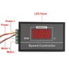 CYTGOUPER DC 6-60v 30A Motor Speed Controller,Stepless PMW Speed Regulator,DC