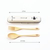 chat du café 4627180 EM Cutlery Set, Wood Grain x