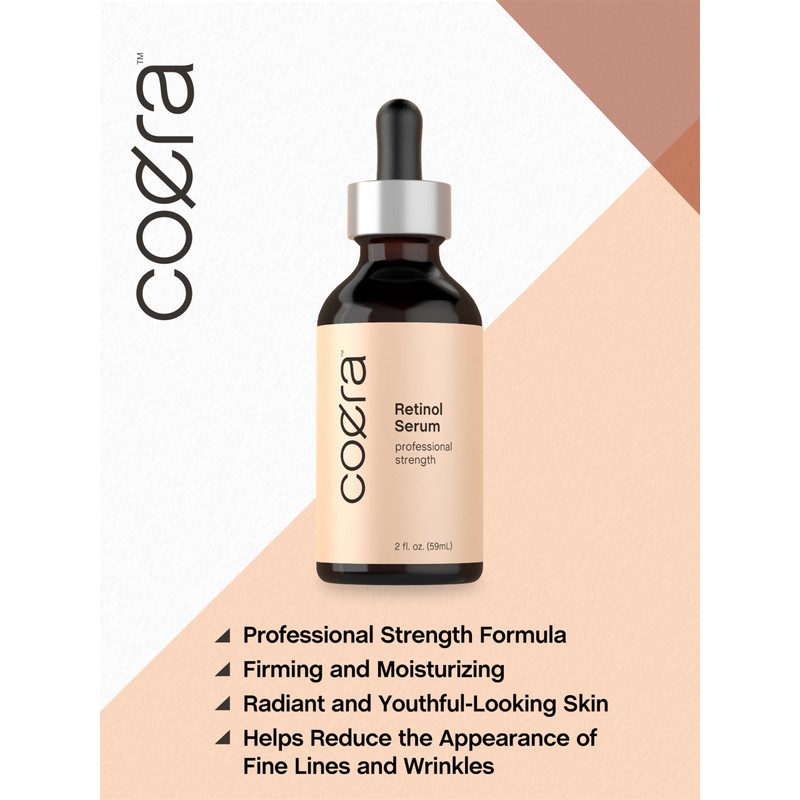 Coera Retinol Serum for Face | 2 fl oz |