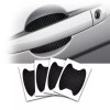 Door Protection 4 Set Black Carbon Fiber Truck Car Door