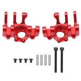 Metal Steering Knuckle for Axial RBX10 Ryft 1/10 RC Car Durable RC Crawler Car Upgrade PartsRed