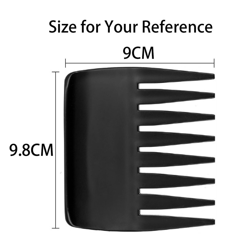 Mens Beard Comb Black