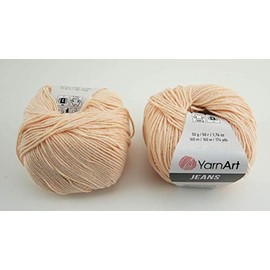 YarnArt Jeans Yarn, Cotton Yarn, Amigurumi Baby Yarn, Wool, 50 g, Yarn Art, 160 m/50 g, Yarnarts (73)