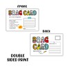Brag Cards for Students for Teachers 30pk 4x6” Postcard Take