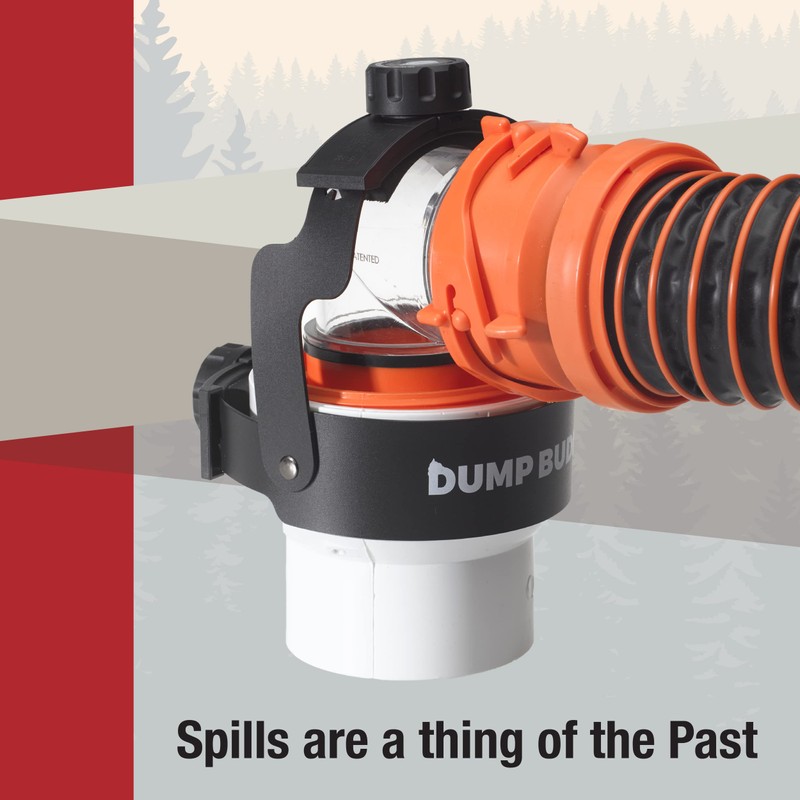 Dump Buddy RV Hose Fastening Device - Camper Sewer Accessory