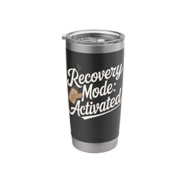 Recovery Mode Activated Injury Humor Get Well Stainless Steel Insulated Tumbler