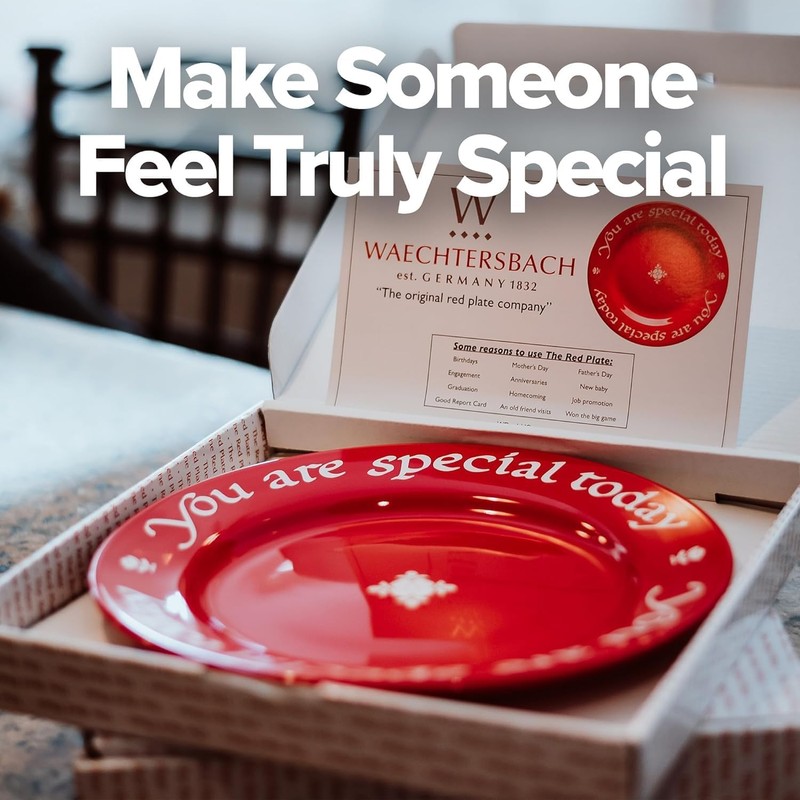 Waechtersbach "You Are Special Today Red Plate - 10.63" Decorative