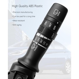 Replace 93420-2K050 PNYZIK Windshield Wiper Switch Fit for Kia Forte Koup Sportage 2011-2013 Soul 2010-2013 Hyundai Accent 2015-2017 Tucson 2010-2017, Wiper and Washer Switch with Rear Control