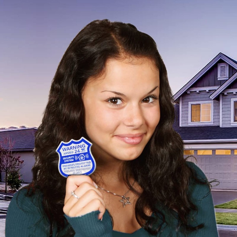 Psyfer® (Fade-Free) 6 Pack - Small Alarm Security Outdoor UV