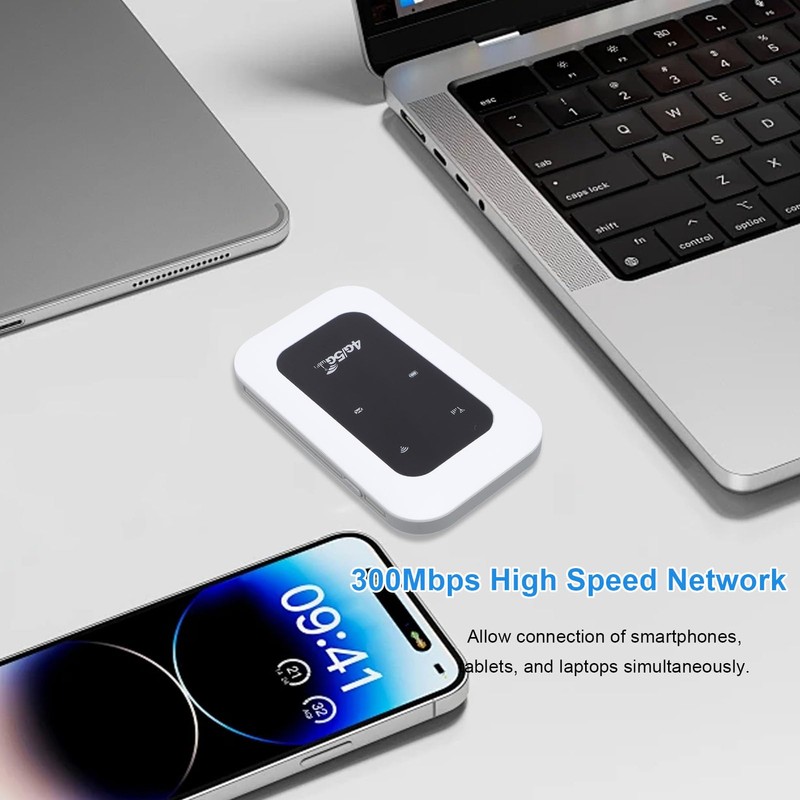 Mobile Hotspot, 4G 5G LTE USB Modem 300Mbps Unlocked 5G