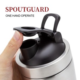 VALESKA Protein Shaker Bottle for Protein Mixes, Double Wall Vacuum Insulated Shaker Bottle, Stainless Steel Shaker Bottle, Small Shaker Bottle 25oz(739ml), BPA Free, Leak Proof Design