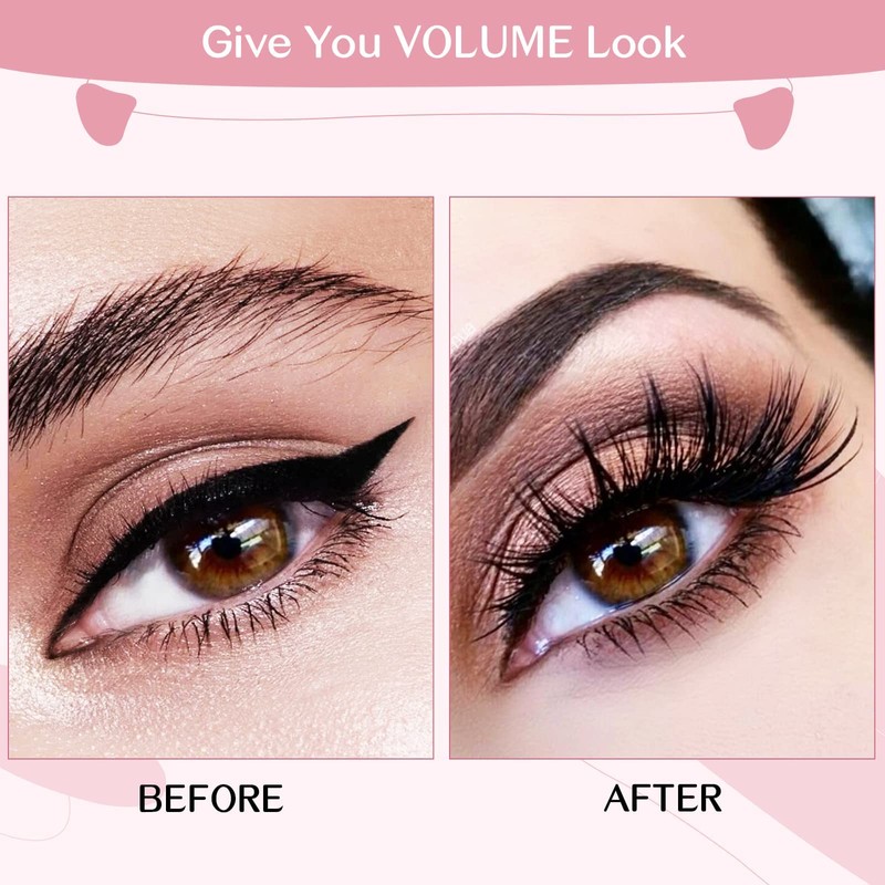 Individual Cluster Eyelashes, Individual False Eyelashes for Use at Home,