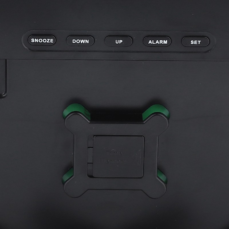 Round Digital Wall Clock 12 24Hr USB Powered Silent Modern