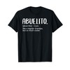 Abuelito Tshirts Men Fathers Day regular Grandpa Abuelito T-Shirt