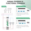 Asymmetric Cycle Timer Relay 2SPDT 10A Long or Short Period