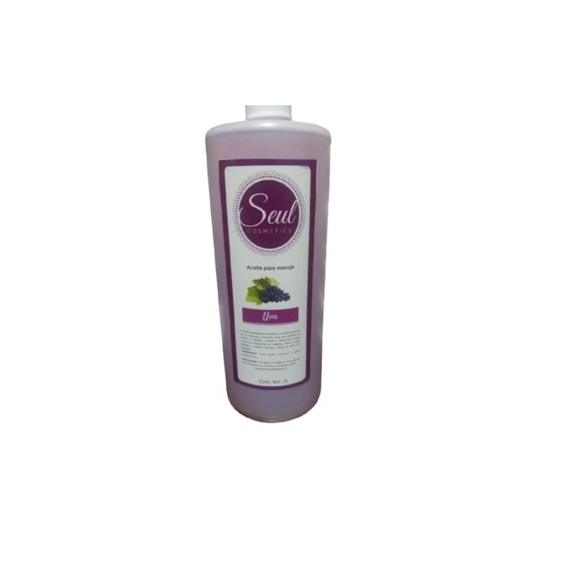 Aceite Para Masajes Spa,cuidado Corporal (uva) 1lito.relajacion