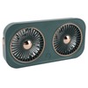 20W Solar Panel High Speed Airflow 5V Dual Exhaust Fan