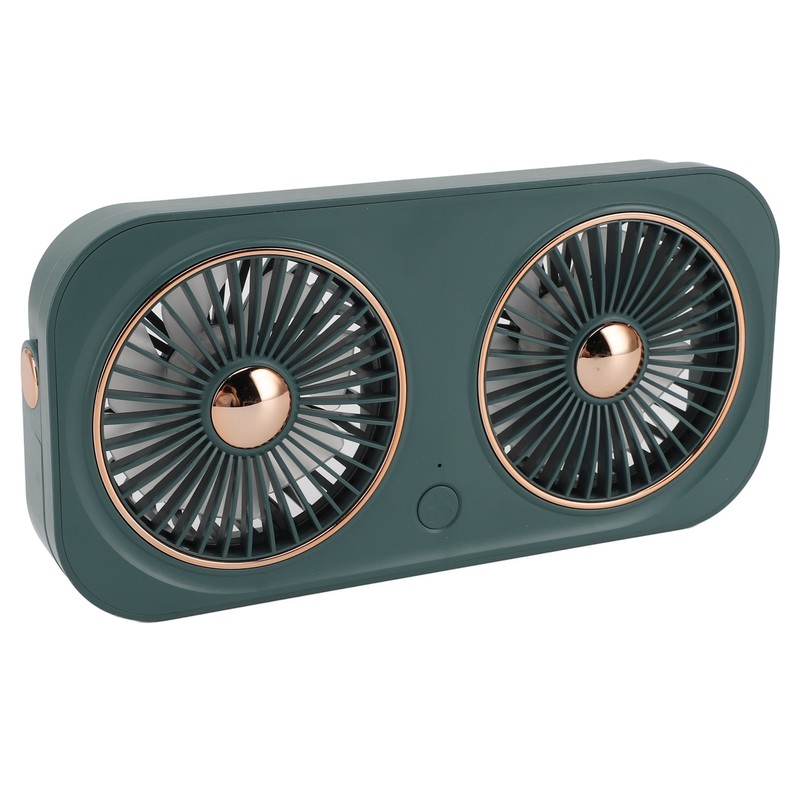 20W Solar Panel High Speed Airflow 5V Dual Exhaust Fan