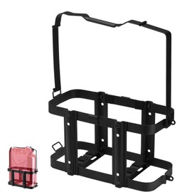 Jerry Gas Can Holder, 5 Gallon / 20 Liter Steel Jerry Can Mount Brackets