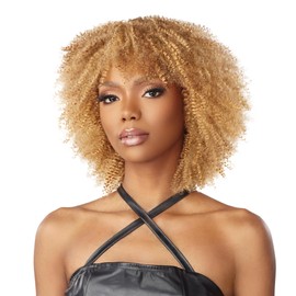 Sensationnel Empire Curly human hair - kinky curly 10s 3pcs tangle free weaving for quick weave and sew in styles for faux highlights (1 pack, S1B/30)