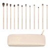 Set De Brochas De Maquillaje Para Ojos 12 Piezas Nude