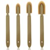 LKCCTK Caulk Finishing Tools Set of 4 Rubber Applicator, Spatula,