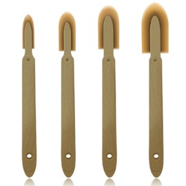LKCCTK Caulk Finishing Tools Set of 4 Rubber Applicator, Spatula, Spreader for Wall, Door, Window, Skirting Board Caulking Tools