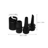 SUPVOX Paddle Board Pump Adapter Air Valve Connection for Inflatable