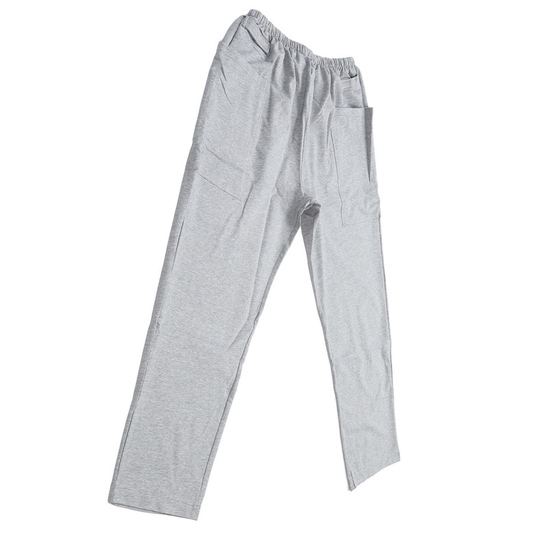 Catheter Leg Bag Pants 2 Outer Side Pockets Soft Cotton
