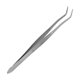 College Cotton Miriam Tweezer Self Locking Pliers Forceps Dental Surgical tools Stainless steel (12 pcs Meriam Tweezers)