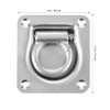 JECOMPRIS Easy Install Lashing d Ring Anchor Zinc Plated D-ring