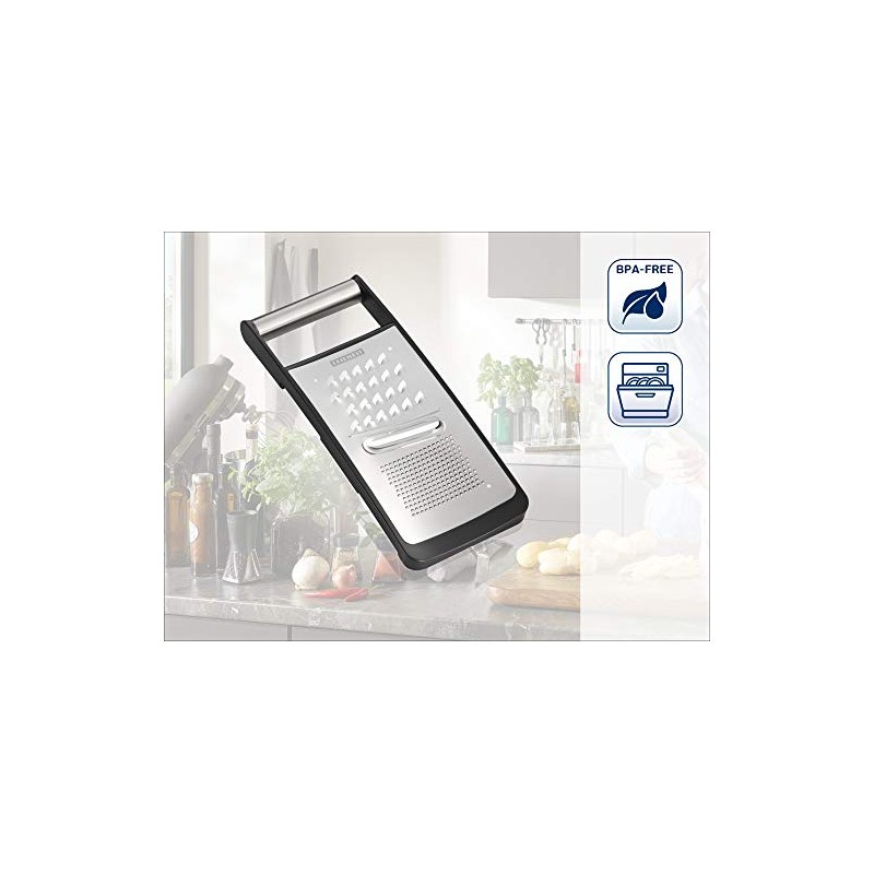 Leifheit Micro Cut Proline Universal Slicer, Silver/Black