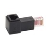 cablecc Left Angle 90 Degree 8P8C FTP STP UTP Cat