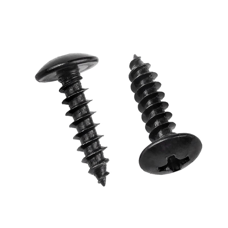 MOOPW Round Head Wood Screws - Carbon Steel Screws Phillips