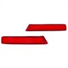 N-BOX NBOX Custom JF1.2 LED Reflector, Red, Left and Right