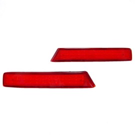 N-BOX NBOX Custom JF1.2 LED Reflector, Red, Left and Right Set, Total 78 LEDs 1084