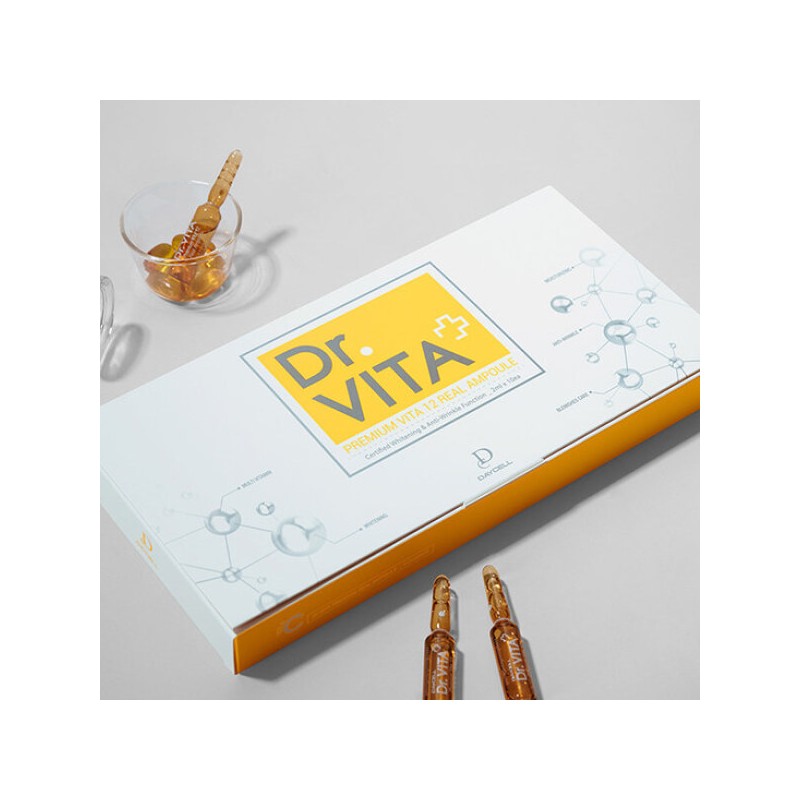 Dr. Vita 닥터비타 기 미 잡티케어 프리미엄 비타12 리얼앰플(C) 2ml