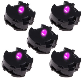 Tesytto 5PCS LED Units for Gundam Models Kits, MG LED Unit Set for Gundam 00 MG GN-X Light Up Certain Gundam Models Hobby Accessories (Pink)