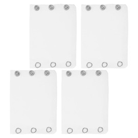 Homoyoyo Clothes 4pcs Jumpsuit Baby Extender Snaps Extender Easy Wear for Premature Newborns
