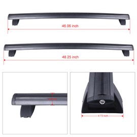 SCITOO Roof Rack Cross Bars Fit for Jeep Grand Cherokee 2011-2016 2017 2018 2019 2020 2021 with Grooved Side Rails,for Rooftop Cargo Carrier Bag Basket Luggage Kayak Canoe Bike Snowboard Skiboard